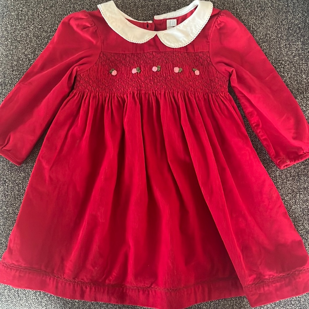 Adorable Red Toddler Dress